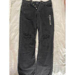 aeropostale 90's baggy black jeans